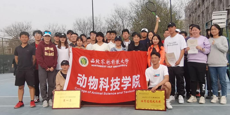 青春无畏 奋进拼搏 性吧
网球队在“中行杯”大学生网球团体赛中夺冠